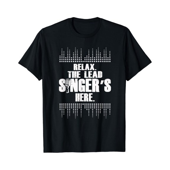 Lead Singer Relax Singer Singing Idea T-Shirt