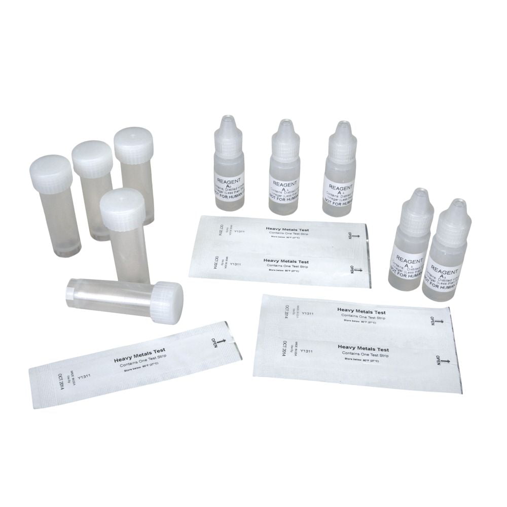 Lead Soil Test Kit, Instructions And Enough Materials For 5 Soil Tests 
