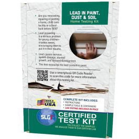 Lead Test Kit in Paint, Dust, or Soil 1 PK (1 Bus. Day) Schneider Labs