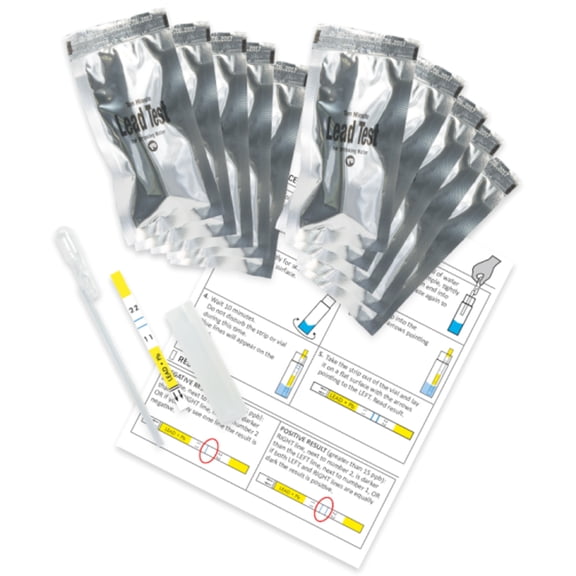 Lead Testing Kit Safe Drinking Water Screen & Protect Fast 10 Pack