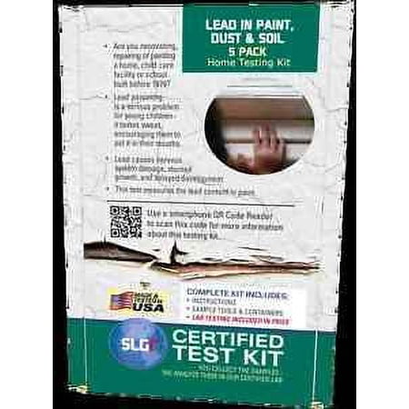 Lead in Paint, Dust, or Soil Test Kit 5 PK (5 Bus. Days) Schneider Labs