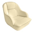 thumbnail image 1 of Leader Accessories Pontoon Captain's Bucket Boat Seat,Tan/Gray Piping, 1 of 6