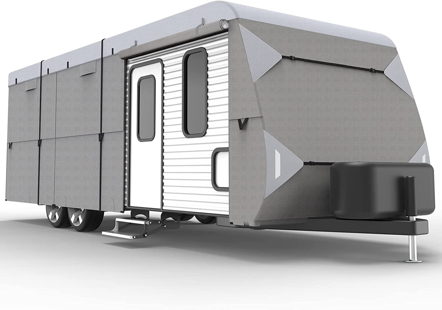 Leader Accessories Premium 300D Top 30'33' Travel Trailer RV Cover