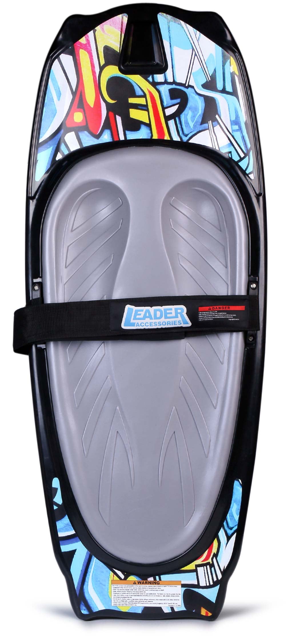 Leader Accessories Surfing Kneeboard with Integrated Hook 50" L