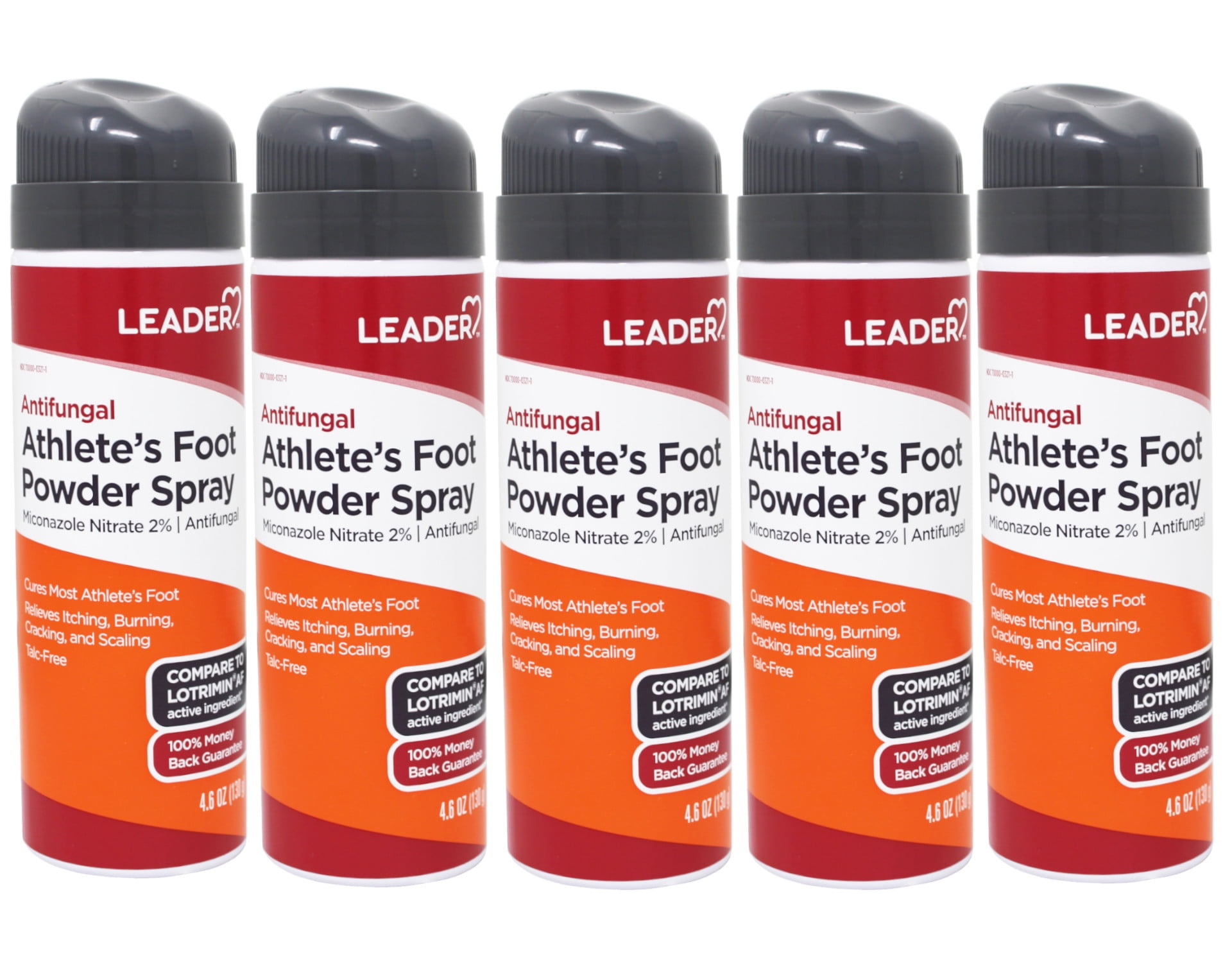 Leader Antifungal Athlete's Foot Powder Spray with Micanzole Nitrate 2