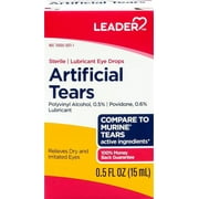 Leader Artificial Tears, Eye Moisturize Dry Drops  0.5 fl oz