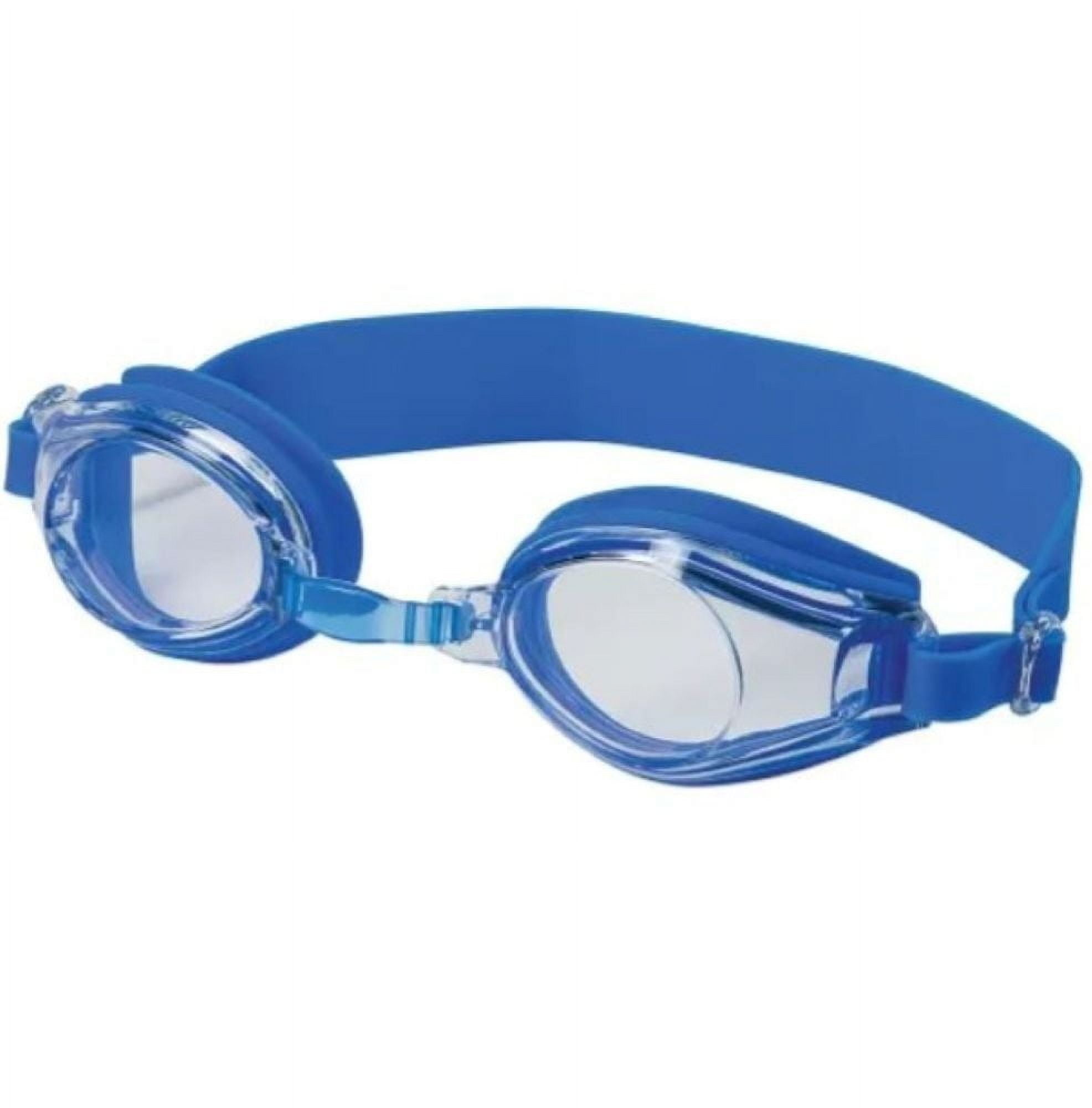 Leader Castaway Team Swimming Goggles Blue Men Women Adult Regular Fit Anti-Fog
