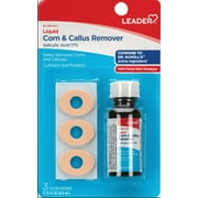 Leader Corn & Callus Treatment Liquid Cushion Remover, 0.33oz X 3ct Removes Corns and Calluses