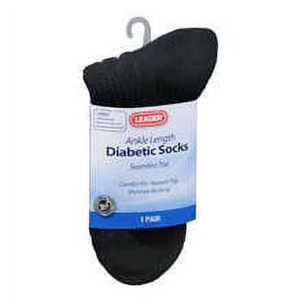 Physicians Approved Mens King Size Diabetics Cotton Quarter Ankle Socks -  Plus Size Wholesale Diabetic Ankle Socks For Men - 13-16 - Gray - 12 Pack 