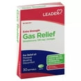 thumbnail image 1 of Leader Extra Strength Gas Relief Simethicone 125 mg Anti Gas Softgels 30 Count, 1 Ea, 1 of 1