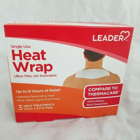 Leader Heat Wrap Ultra Thin Air Activated, 3 Ea, 2 Pack