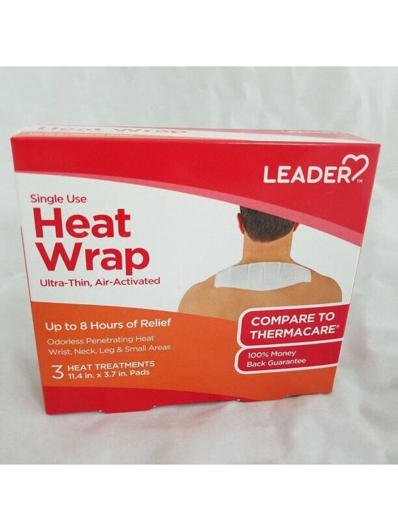 Heat Wrap Ultra Thin Air Activated, 3 Ea..