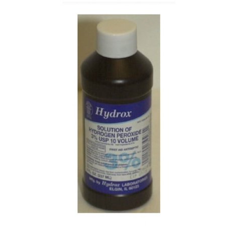 Leader Hydrogen Peroxide 3% Solution, 8 oz. - 1 Bottle