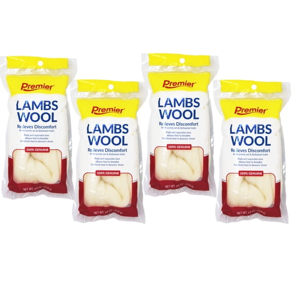 Leader Lambs Wool 3/8 oz (Pack of 4)
