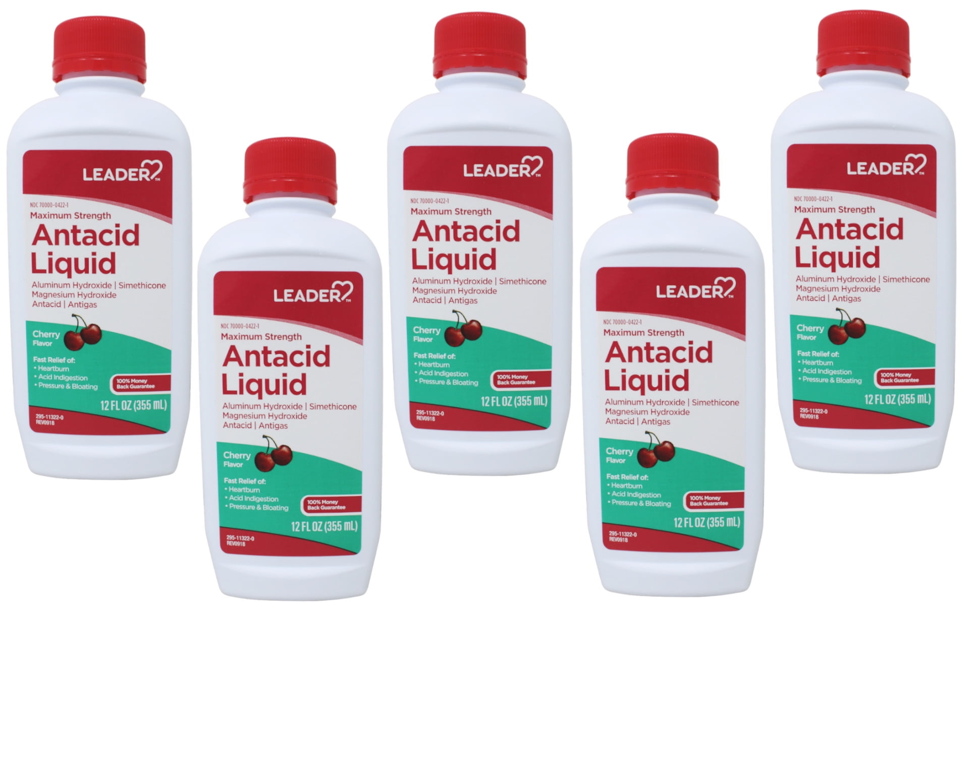 Leader Maximum Strength Antacid Liquid with Aluminum Hydroxide
