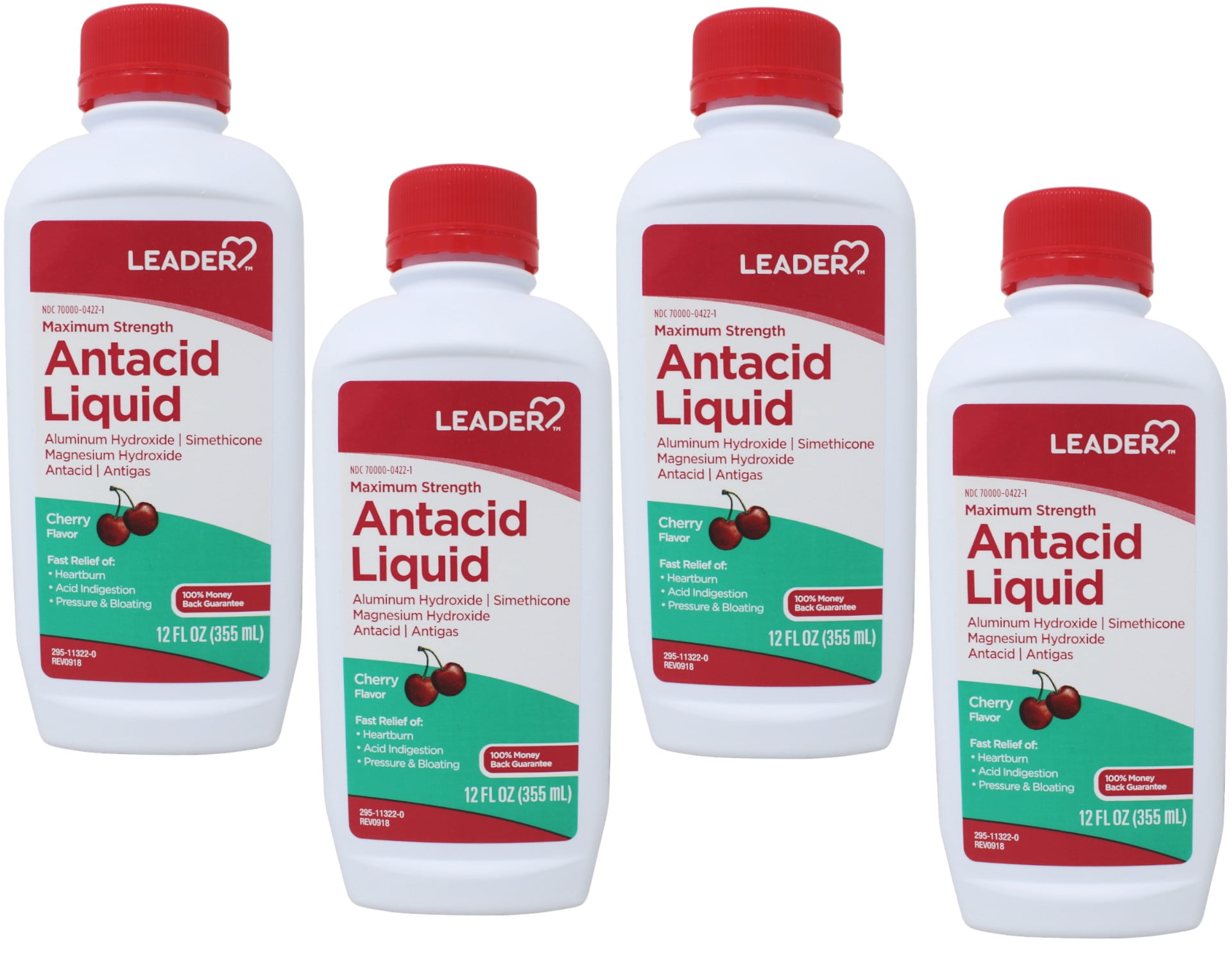 Leader Maximum Strength Antacid Liquid with Aluminum Hydroxide