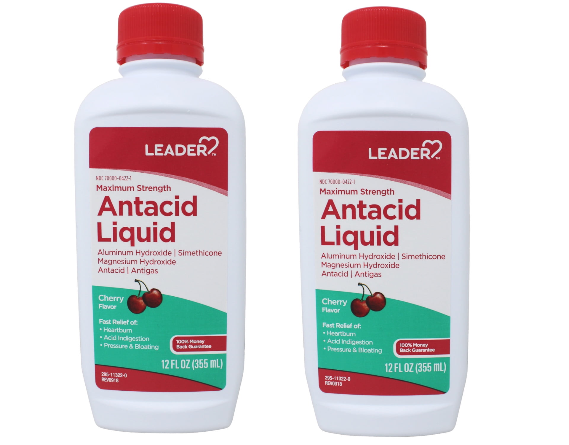 Leader Maximum Strength Antacid Liquid with Aluminum Hydroxide