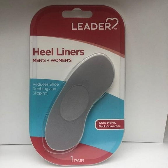 Leader Men & Woman Heel Liners, 1pair 096295133042G189