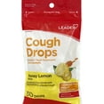thumbnail image 1 of Leader Menthol Cough Drops GF, Honey Lemon Flavor, 30 Drops, 1 of 1