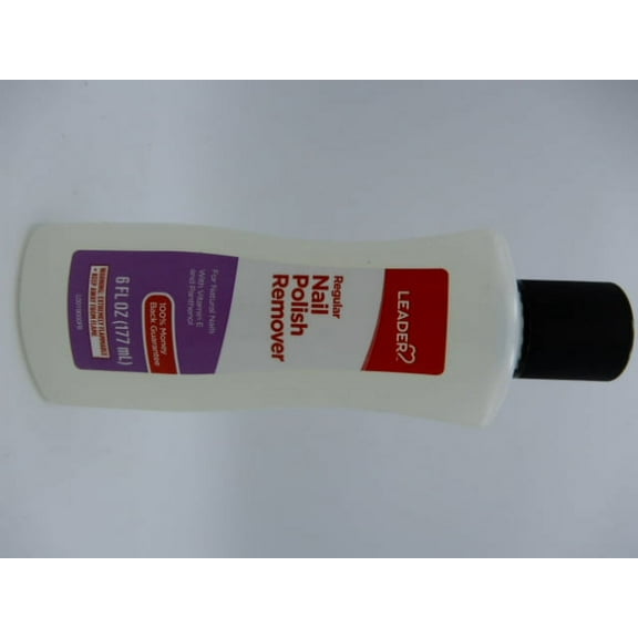 Leader Nail Polish Remover Liquid, 6oz 096295128635S134