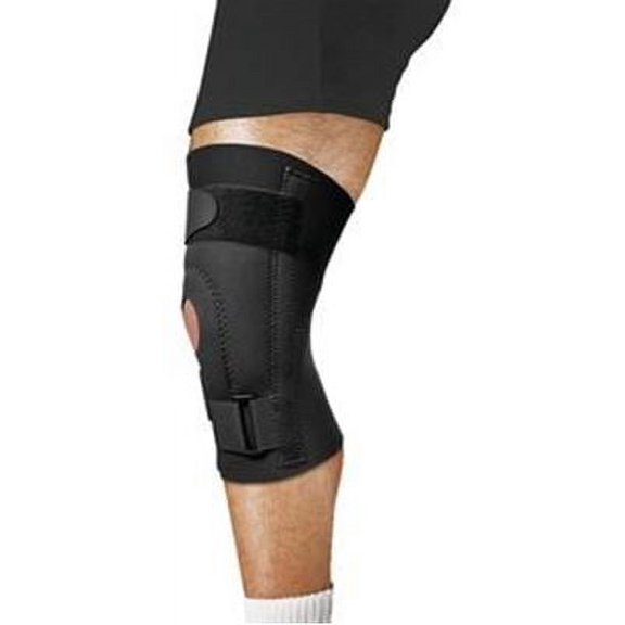 Leader Neoprene Deluxe Patellar Knee Support Black, Medium