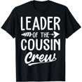 thumbnail image 1 of Leader Of The Cousin Crew Shirt Family Reunion Party Cousin T-Shirt, 1 of 4