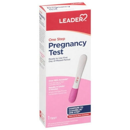Leader One Step Analog Pregnancy Test, 1 Ea, 3 Pack