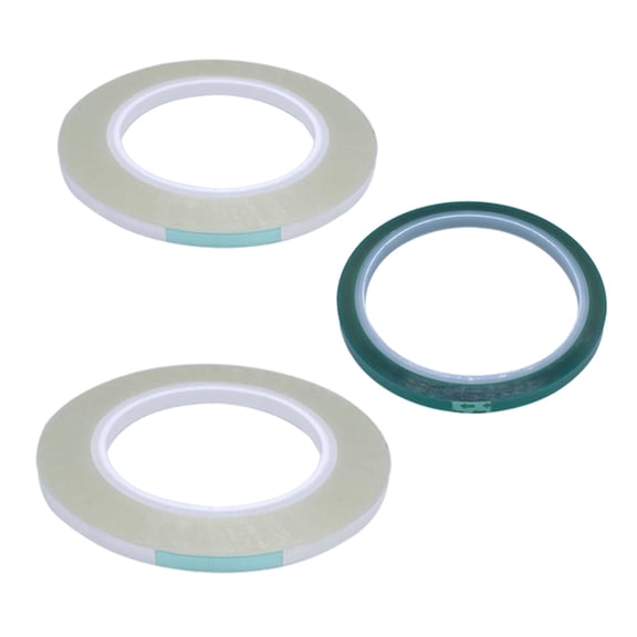 Leader Tape for Reel to Reel Tapes 1/4" 1PC Green 2PCS Transparency DIY Speaker Accessories Set