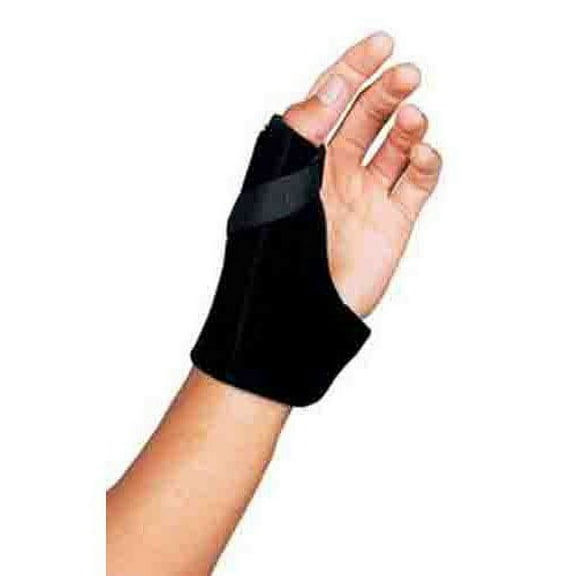 Leader Thumb Spica Support Black, Small/Medium