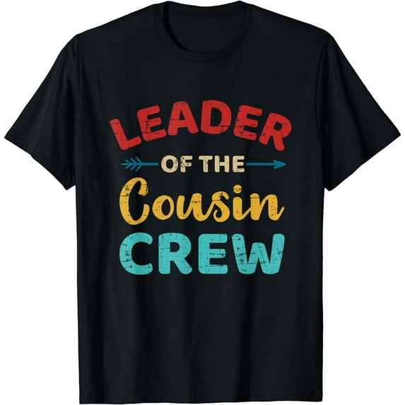 Leader of the cousin crew vintage retro T-Shirt