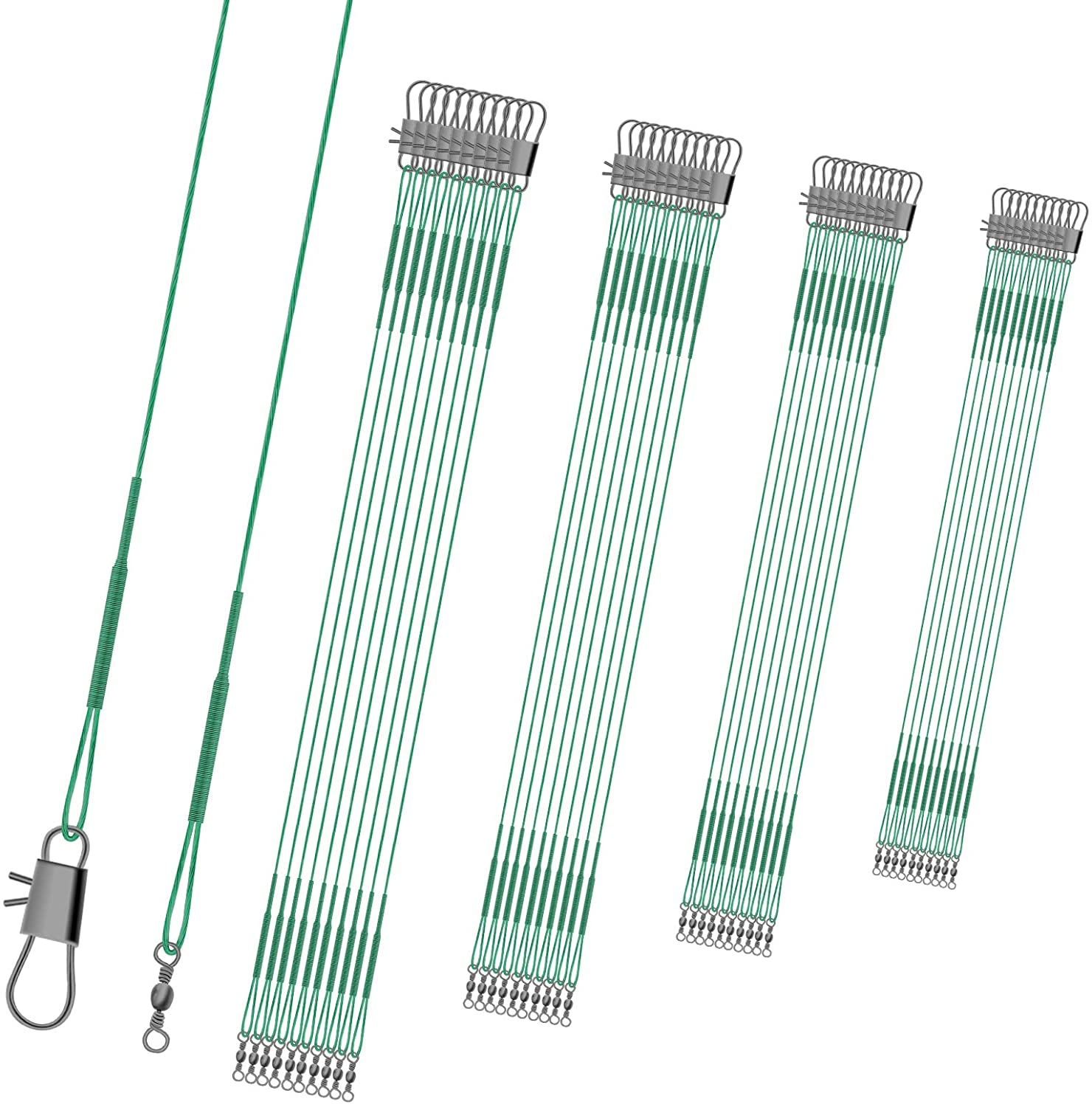 Leaders Fishing, Predator Rig, Steel Rig, Montee Roach Fishing Line