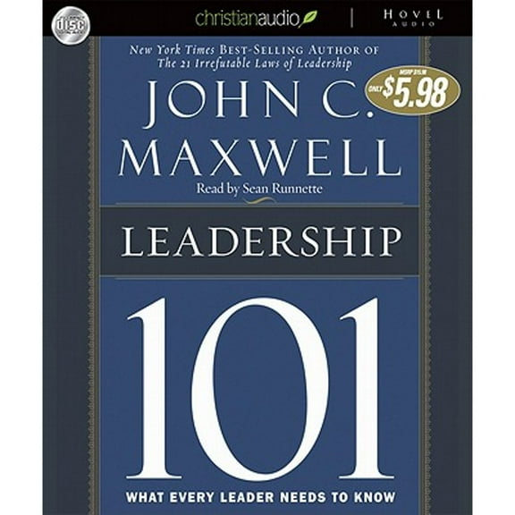 Pre-Owned Leadership 101: What Every Leader Needs to Know (Audiobook 9781596448315) by John C Maxwell, Sean Runnette