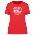 thumbnail image 1 of Leadership Is To Translate Tee Men's -Image by Shutterstock, 1 of 1