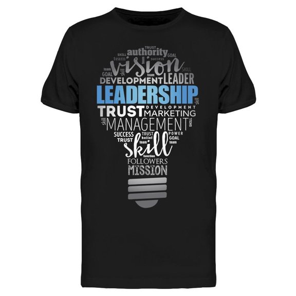 Leadership Light Bulb T-Shirt Men -Image by Shutterstock, Male Large