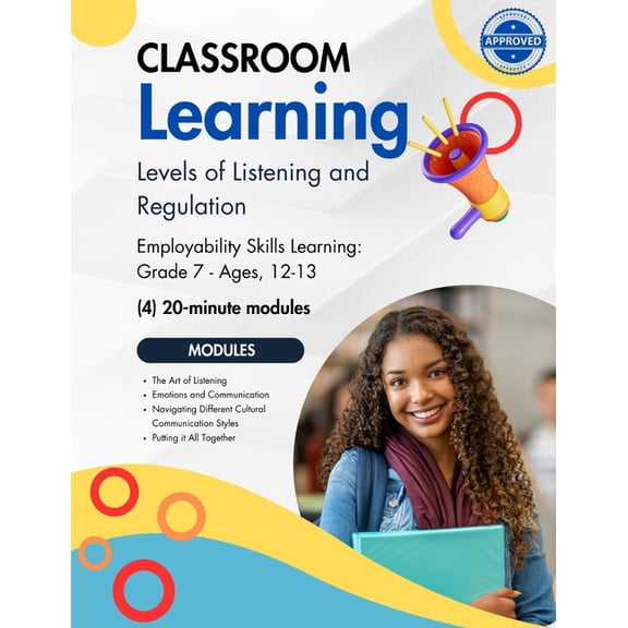 Leadership Training Activity Books for Youth Grades 6-12: Levels of Listening and Regulation: Grade 7 - (4) 20-Minute Modules (Paperback)