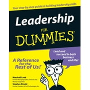 MARSHALL LOEB; STEPHEN KINDEL Leadership for Dummies (Paperback)