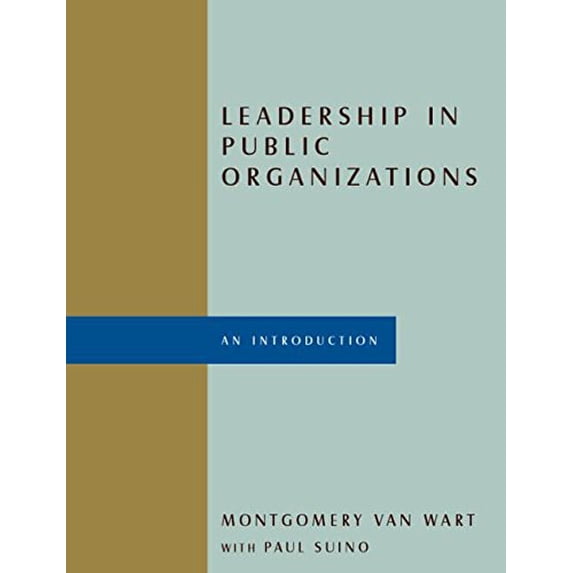 Pre-Owned Leadership in Public Organizations: An Introduction (Paperback) 0765617404 9780765617408