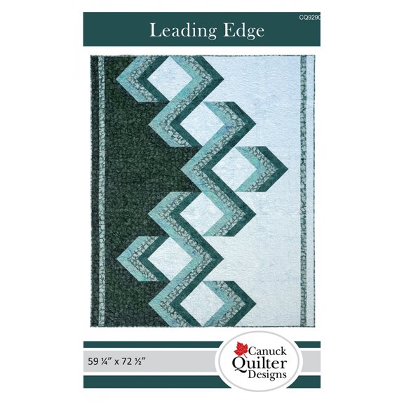 Leading Edge Quilt Pattern by Canuck Quilter Designs