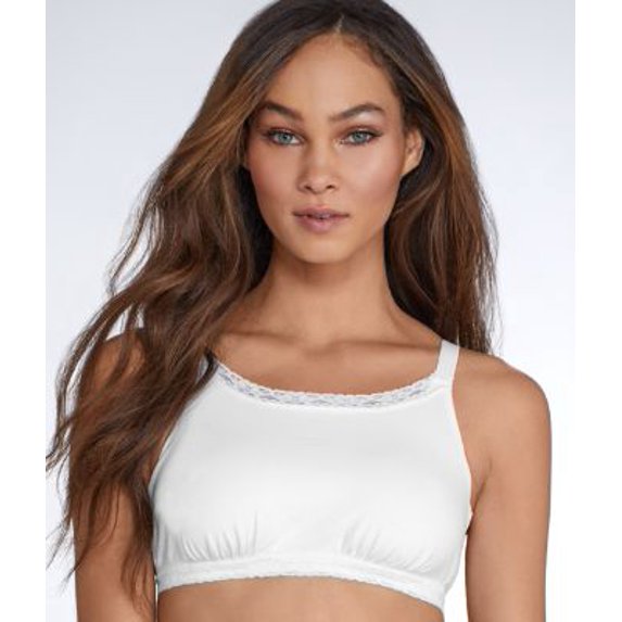 Leading Lady Cotton Wire-Free Crop Top Bra