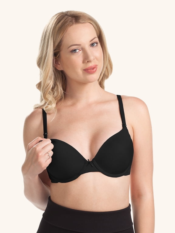 , The Dorothy, Underwire Nursing Bra, Smooth Cups, Tshirt Bra, Fold Down Cups, Full Inner Sling, Microfiber (Women's)