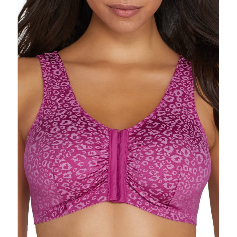 Leading Lady Womens Front Close Wire-Free Leisure Bra Style-5420