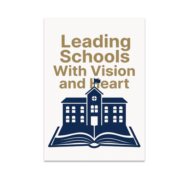 Leading Schools With Vision and Heart - Educational Leaders - 13x19 Poster Print
