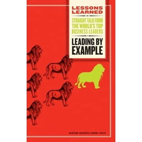 Pre-Owned Leading by Example (Lessons Learned) Paperback