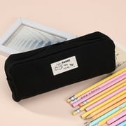 Leadmall Pencil Case Student Pencil Pouch Coin Pouch Cosmetic Bag Office Stationery Organizer for Teen School in Clearance, L