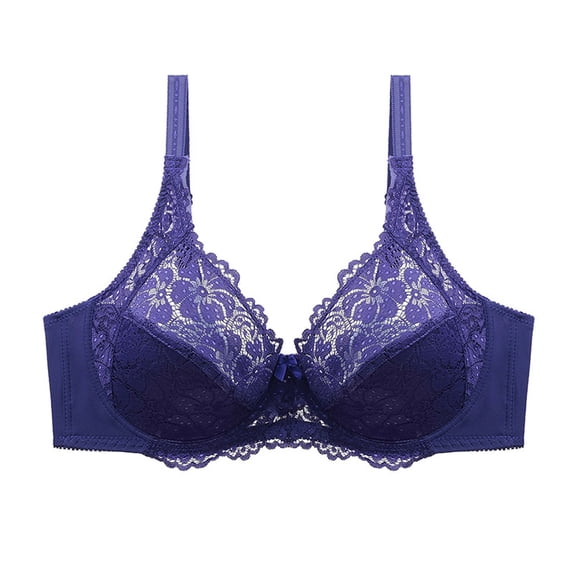 Leadmall Women Sleep Bra Everyday Bras Ladies Lace With Underwire Solid Color Double Breasted Push Up Bra Bra For Backless Dresses Bralette For Women