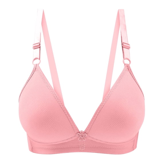 Leadmall Women Yoga Bra Everyday Bras Ladies Three-Breasted Comfortable Lace Together Daily Bra Underwear No Underwire Bra Tank Top Womens Bralette