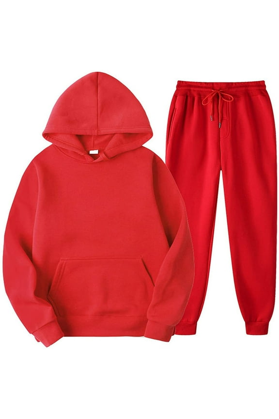 Workout Pants Women Full Length Pants 2PCS Outfits Mens And Womens Sports Tracksuits Long Sleeve Hoodies Sweatshirt And Sweatpants Fall Winter Suit Womens Pajama Pants