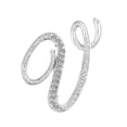 thumbnail image 1 of Leadrop 1 Pc Fashion Unisex Rhinestone English Letters Alphabet A-Z Brooch Pin Ornament, 1 of 11