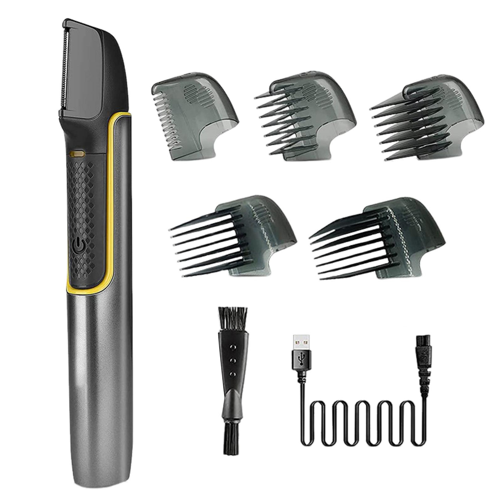Leadrop 1 Set Electric Back Shaver with 5 Guide Combs Attachment