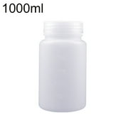 Leadrop 1000ml Plastic Storage Bottle for Chemical Liquid Vial Reagent Lab Supply Empty